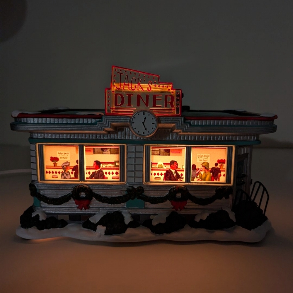 Light-Up Jack's Diner Decor